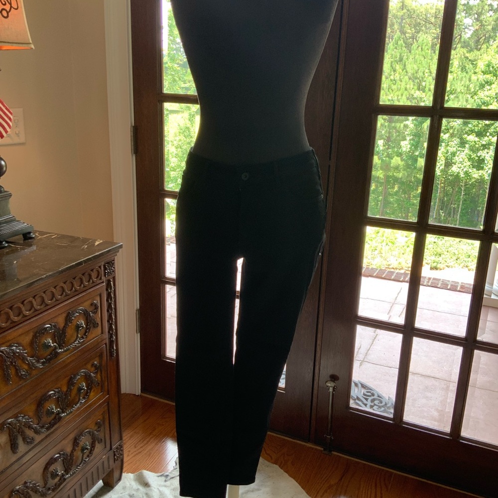 Anthropologie Pilcro and the Letterpress high-rise skinny jean in black